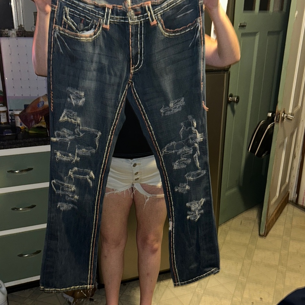 Pepsi Women's Boot Cut Jeans - Dark Blue